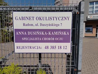 Gabinet Okulistyczny Anna Dusińska - Kamińska